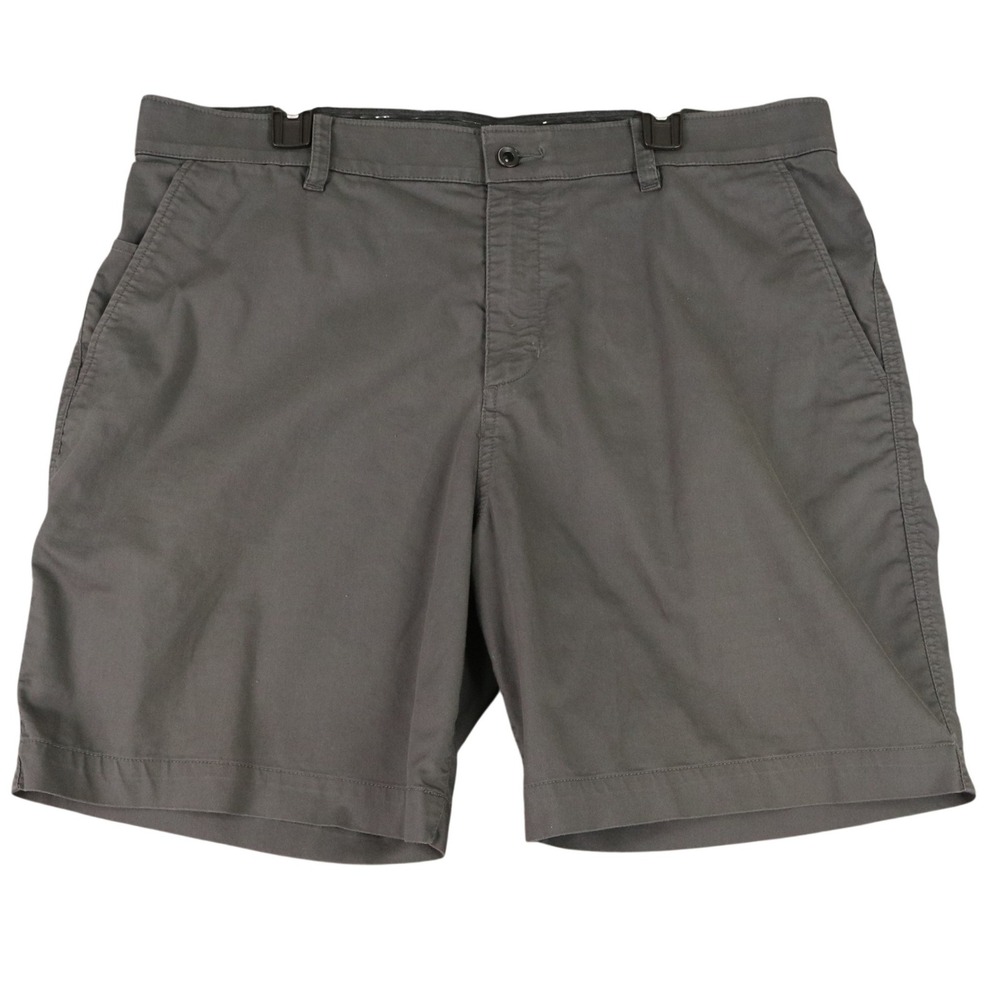 Nike Chino Shorts Mens 38 Dri-FIT Stretch Flat Front Golf Casual Dark Grey
